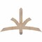Ekena Millwork Davenport Smooth Timber Gable Bracket, Douglas Fir, 48"W x 28"H x 3 1/2"D x 3 1/2"F, 14/12 Pitch GBW048X28X0404DAV00SDF - alternate 1